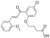 CAS#: 31574-38-6， 4-[4-Chloro-2-[(Z)-3-(2-Methoxyphenyl)Prop-2-Enoyl]Phenoxy]Butanoic Acid