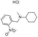 CAS#: 31611-42-4， N-Methyl-N-[(2-Nitrophenyl)Methyl]Cyclohexanamine Hydrochloride