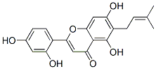 CAS#: 3162-09-2， 2-(2,4-Dihydroxyphenyl)-5,7-Dihydroxy-6-(3-Methylbut-2-Enyl)Chromen-4-One