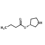 CAS#: 316353-87-4， (3R)-3-Pyrrolidinyl Butyrate