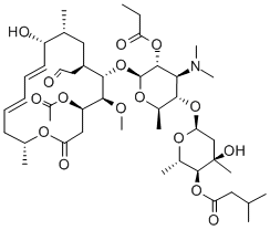CAS#: 31674-19-8， [6-[6-[[(11Z,13E)-4-Acetyloxy-10-Hydroxy-5-Methoxy-9,16-Dimethyl-2-Oxo-7-(2-Oxoethyl)-1-Oxacyclohexadeca-11,13-Dien-6-Yl]Oxy]-4-Dimethylamino-2-Methyl-5-Propanoyloxyoxan-3-Yl]Oxy-4-Hydroxy-2,4-Dimethyloxan-3-Yl] 3-Methylbutanoate