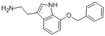 结构式 CAS# 31677-75-5, 7-苄氧基色胺