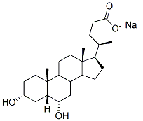 CAS#: 31687-62-4， Sodium (4R)-4-[(3R,5R,6S,10R,13R,17R)-3,6-Dihydroxy-10,13-Dimethyl-2,3,4,5,6,7,8,9,11,12,14,15,16,17-Tetradecahydro-1H-Cyclopenta[a]Phenanthren-17-Yl]Pentanoate