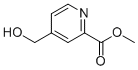 structure of CAS# 317335-15-2, 4-(Hydroxymethyl)-2-Pyridinecarboxylic acid Methyl ester;2-Pyridinecarboxylicacid,4-(Hydroxymethyl)-,Methylester(9CI);4-Hydroxymethyl-Pyridine-2-Carboxylic Acid Methyl Ester;Methyl 4-(Hydroxymethyl)Pyridine-2-Carboxylate, 95%