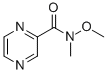 CAS#: 317335-26-5， N-Methoxy-N-Methyl-2-Pyrazinecarboxamide