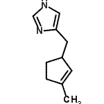 CAS#: 317339-15-4， 4-[(3-Methyl-1-Cyclopent-2-Enyl)Methyl]-1H-Imidazole