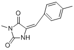 CAS#: 3174-11-6， (5Z)-3-Methyl-5-[(4-Methylphenyl)Methylidene]Imidazolidine-2,4-Dione