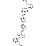 CAS#: 31775-17-4， 2,2'-[(3,3'-Dichloro-4,4'-Biphenyldiyl)Di-2,1-Diazenediyl]Bis[N-(2-Ethoxyphenyl)-3-Oxobutanamide]