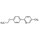 CAS#: 317820-05-6， 2-(4-Ethoxyphenyl)-5-Methylpyridine