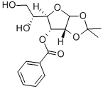 CAS 登录号：31795-13-8， 1,2-O-异亚丙基-3-O-苯甲酰基-D-呋喃阿洛糖