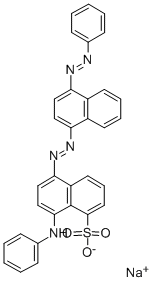 CAS#: 31820-78-7， Sodium 8-(Phenylamino)-5-(4-Phenyldiazenylnaphthalen-1-Yl)Diazenylnaphthalene-1-Sulfonate