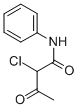 结构式 CAS# 31844-92-5, 2-氯-3-氧代-N-苯基丁酰胺