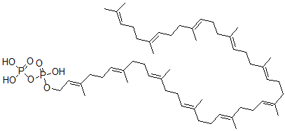 CAS#: 31867-59-1， Phosphono 3,7,11,15,19,23,27,31,35,39,43-Undecamethyltetratetraconta-2,6,10,14,18,22,26,30,34,38,42-Undecaenyl Hydrogen Phosphate