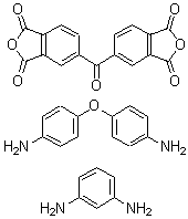 CAS#: 31942-21-9， 5,5'-Carbonylbis-1,3-Isobenzofurandione polymer with 1,3-benzenediamine and 4,4'-oxybis(benzenamine)
