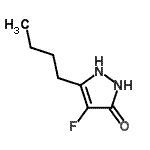 CAS#: 319459-73-9， 5-Butyl-4-Fluoro-1,2-Dihydro-3H-Pyrazol-3-One