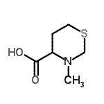 CAS#: 319475-11-1， 3-Methyl-1,3-Thiazinane-4-Carboxylic Acid