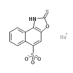 CAS#: 32022-96-1， Sodium 2-Thioxo-1,2-Dihydronaphtho[1,2-d][1,3]Oxazole-5-Sulfonate