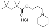 CAS#: 32058-56-3， 3-Piperidin-1-Ylpropyl 2,2,4,4-Tetramethylpentanoate Hydrochloride