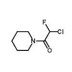 CAS#: 321-77-7， 2-Chloro-2-Fluoro-1-(1-Piperidinyl)Ethanone