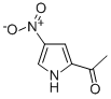 structure of CAS# 32116-24-8, 1-(4-Nitro-1H-Pyrrol-2-Yl)Ethanone;2-Acetyl-4-Nitropyrrole;5-21-07-00207 (Beilstein Handbook Reference);Brn 0138204
