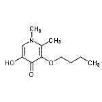 CAS#: 321529-33-3， 3-Butoxy-5-Hydroxy-1,2-Dimethyl-4(1H)-Pyridinone