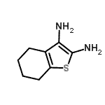 CAS#: 321579-29-7， 4,5,6,7-Tetrahydro-1-Benzothiophene-2,3-Diamine