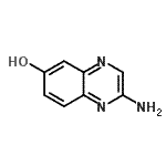 CAS#: 321746-85-4， 2-Amino-6-Quinoxalinol
