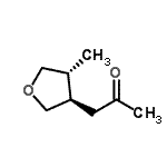 CAS#: 321903-47-3， 1-[(3R,4R)-4-Methyltetrahydro-3-Furanyl]Acetone