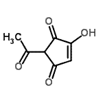 CAS#: 323187-85-5， 2-Acetyl-4-Hydroxy-4-Cyclopentene-1,3-Dione
