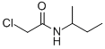structure of CAS# 32322-73-9, N-(Sec-Butyl)-2-Chloroacetamide;N-(Sec-Butyl)-2-Chloroacetamide(SALTDATA: FREE);Acetamide, 2-Chloro-N-(1-Methylpropyl)-;N-(SEC-BUTYL)-2-CHLOROACETAMIDE