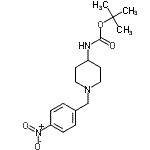 CAS#: 323578-34-3， 2-Methyl-2-Propanyl [1-(4-Nitrobenzyl)-4-Piperidinyl]Carbamate