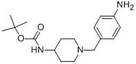 CAS#: 323578-56-9， [1-[(4-Aminophenyl)Methyl]-4-Piperidinyl]-Carbamic Acid 1,1-Dimethylethyl Ester