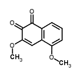 CAS#: 32358-78-4， 3,5-Dimethoxy-1,2-Naphthalenedione