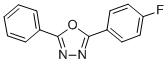 CAS#: 324-80-1， 2-(4-Fluorophenyl)-5-Phenyl-1,3-Oxazole