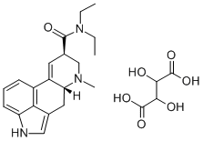 CAS#: 32426-57-6， D-9,10-Didehydro-N,N-Diethyl-6-Methyl-Ergoline-8-beta-Carboxamide Tartrate (1:1)