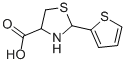structure of CAS# 32451-19-7, 2-(2-Thienyl)-1,3-Thiazolidine-4-Carboxylic Acid;2-(2-Thienyl)Thiazolidine-4-Carboxylic Acid;2-(2-Thienyl)-4-Thiazolidinecarboxylic Acid;2-Thien-2-Ylthiazolidine-4-Carboxylic Acid