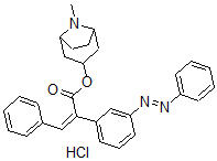 CAS#: 32467-99-5， (8-Methyl-8-Azabicyclo[3.2.1]Octan-3-Yl) (Z)-3-Phenyl-2-(3-Phenyldiazenylphenyl)Prop-2-Enoate Hydrochloride