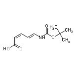 CAS#: 324767-41-1， (2Z,4E)-5-({[(2-Methyl-2-Propanyl)Oxy]Carbonyl}Amino)-2,4-Pentadienoic Acid