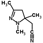 CAS#: 32527-74-5， (1,3,5-Trimethyl-4,5-Dihydro-1H-Pyrazol-5-Yl)Acetonitrile