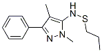 CAS#: 32527-99-4， 4-Butan-2-Ylsulfanyl-2-Methyl-5-Phenylpyrazol-3-Amine