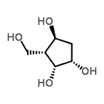 CAS#: 325480-59-9， (1S,2R,3R,4S)-3-(Hydroxymethyl)-1,2,4-Cyclopentanetriol
