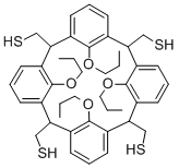 CAS#: 325776-17-8， 5,11,17,23-Tetrakis-Mercaptomethyl-25,26,27,28-Tetrapropoxycalix[4]Arene