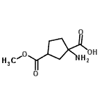 CAS#: 325787-21-1， 1-Amino-3-(Methoxycarbonyl)Cyclopentanecarboxylic Acid