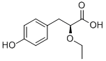 CAS#: 325793-65-5， (S)-2-Ethoxy-3-(4-Hydroxy-Phenyl)-Propionic Acid