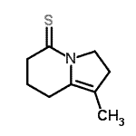 CAS#: 325956-89-6， 1-Methyl-2,6,7,8-Tetrahydro-5(3H)-Indolizinethione