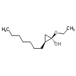 CAS#: 325961-85-1， (1R,2S)-1-Ethoxy-2-Heptylcyclopropanol