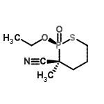 CAS#: 325978-94-7， (2R,3S)-2-Ethoxy-3-methyl-1,2-thiaphosphinane-3-carbonitrile 2-oxide