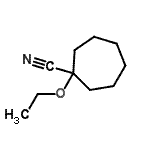 CAS#: 326487-68-7， 1-Ethoxycycloheptanecarbonitrile