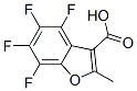 CAS#: 3265-72-3， 4,5,6,7-Tetrafluoro-2-Methyl-3-Benzofurancarboxylicacid