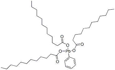 CAS#: 3268-27-7， (Di(Dodecanoyloxy)-Phenylplumbyl) Dodecanoate